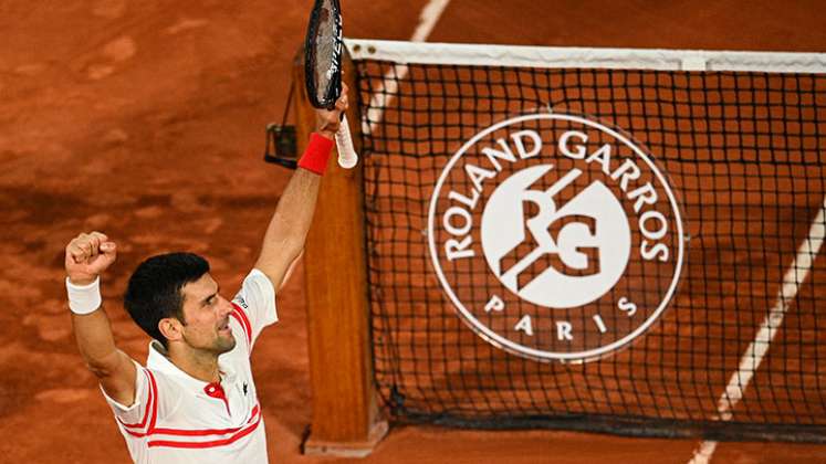 Novak Djokovic derrotó a Rafael Nadal en la semifinales de Roland Garros. 