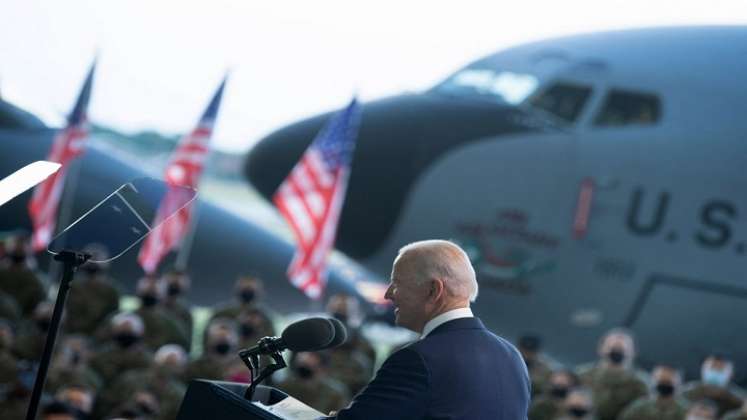 Joe Biden está en Europa en su primer viaje al extranjero como presidente de los Estados Unidos. /Foto: AFP