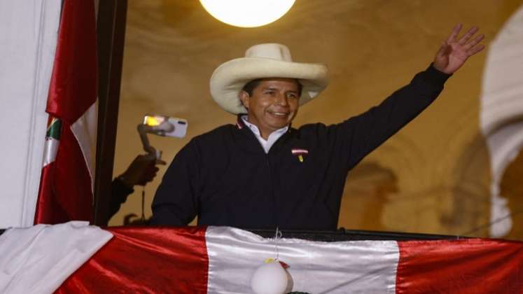 Castillo, quien ha lanzado mensajes en tono de seguro vencedor al ostentar 50,19%./Foto: AFP
