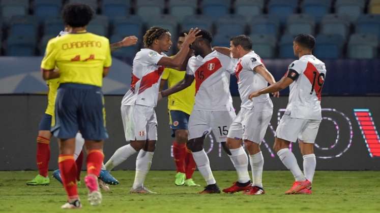 La selección Colombia perdió tres puntos que lo podían haber asegurado en la siguiente fase de la Copa América que se disputa en Brasil./Foto: AFP