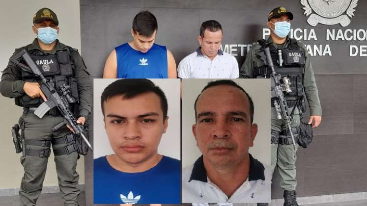 Jorge Jaimes y Sebastián Soto fueron detenidos en flagrancia.