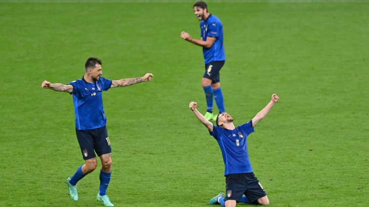La experiencia italiana en estas lides resultó clave para decantar el partido en su favor. / Foto: AFP