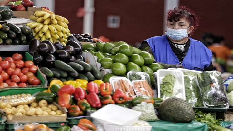 Alza en precios de alimentos podría llevar la inflación anual de mayo a 2,8%./Foto: Colprensa