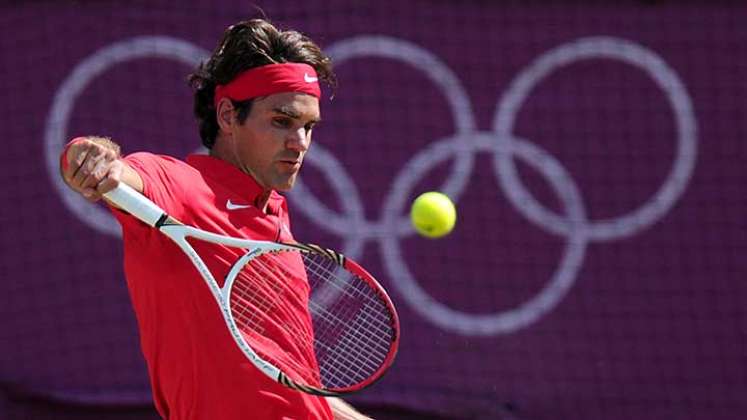 Roger Federer tenista suizo ex número uno del mundo.