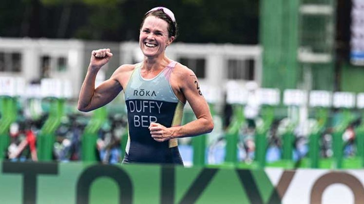 Flora Duffy, triatleta de Bermudas le dio el primer oro a su país