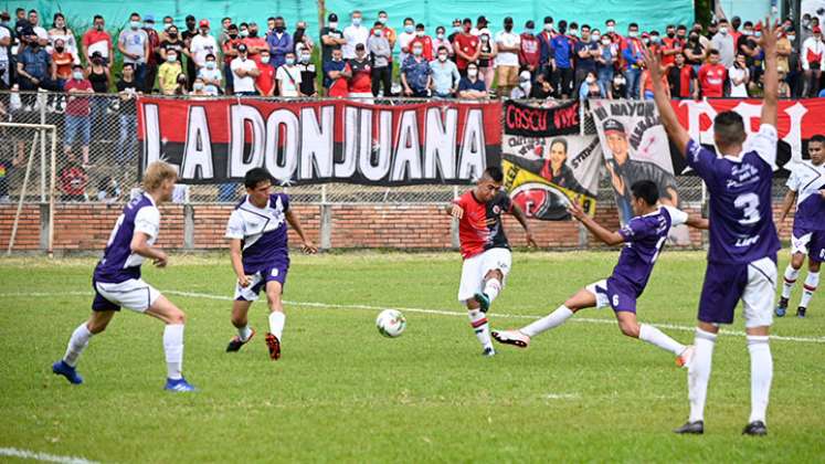 Cúcuta Deportivo sigue jugando partidos amistosos. Foto: Juan Pablo Bayona. 