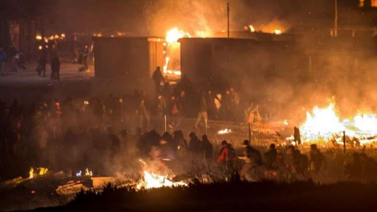 Tres inmigrantes sin papeles mueren en un incendio en Francia./Foto: AFP