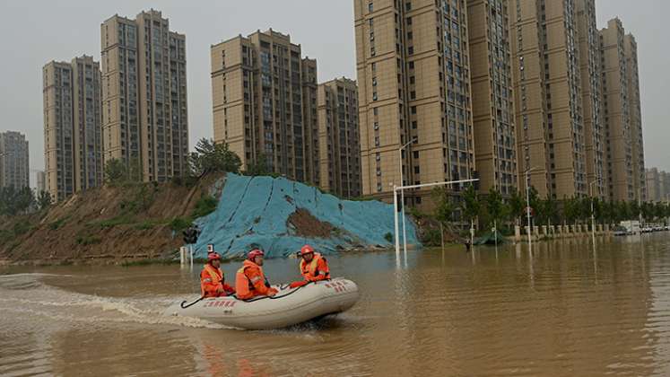 Inundaciones en China.