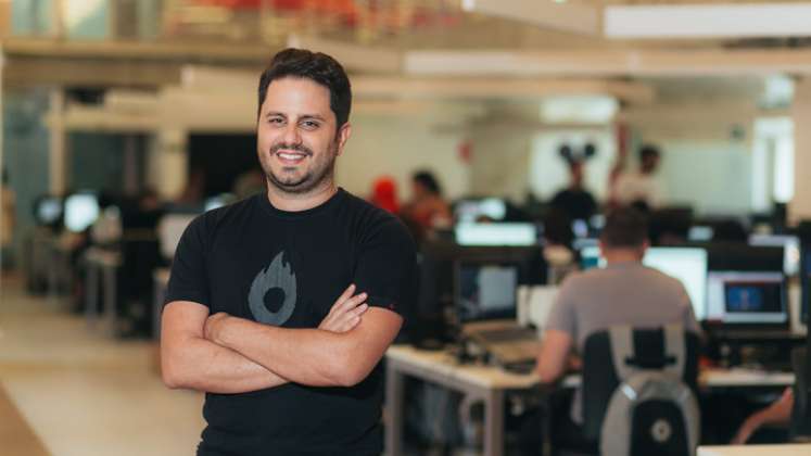 João Pedro Resende, CEO y cofundador de Hotmart. / Foto: Magê Monteiro