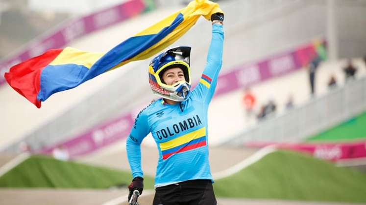 Mariana Pajón buscará su tercera medalla en los Olímpicos de Tokio 2020. 