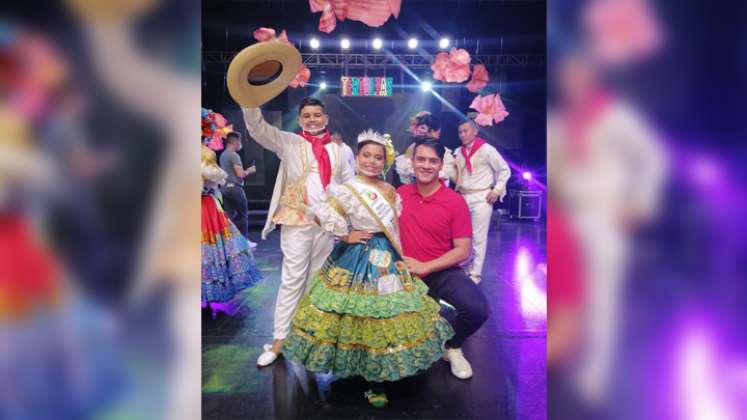 La chinacotense Isabella Chaparro Aguilar ganó el Reinado Nacional del Bambuco Fiestero. / Foto: Cortesía