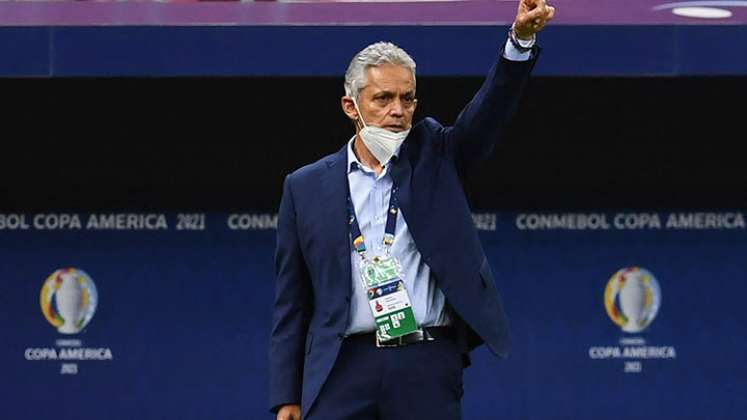 Reinaldo Rueda Rivera, director técnico de Colombia. 