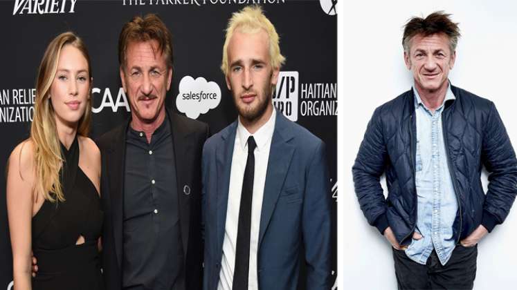 Sean Penn actuará en la película con sus dos hijos Dylan y Hopper Jack Penn. / Foto: Internet