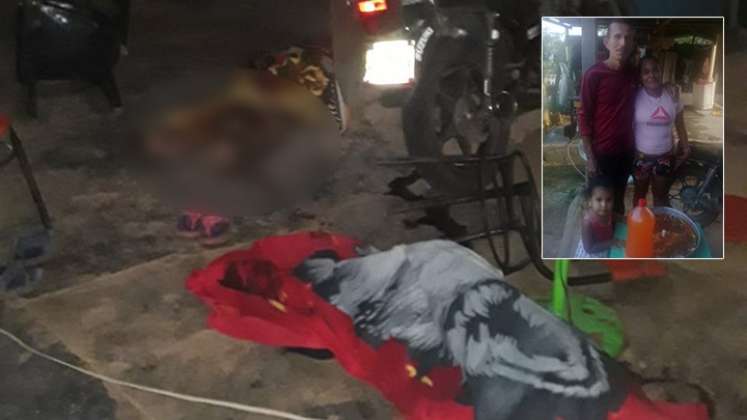 Aleida Barbosa y Luis José Pérez fueron asesinados la noche del martes.