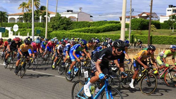 Villa del Rosario le dio salida a la tercera etapa de la Vuelta al Gran Santander./Foto: Juan Pablo Cohen - La Opinión