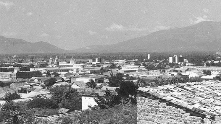 Panorámica de Cúcuta a finales de 1950. / Foto: Internet