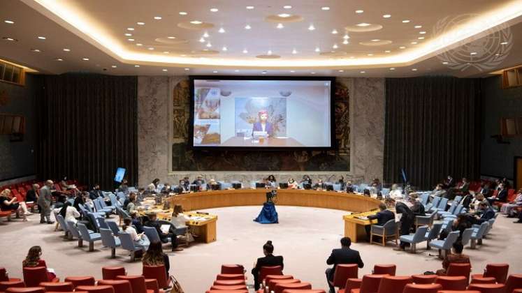 Carlos Ruiz presentó el Informe Trimestral sobre la Misión de Verificación al Consejo de Seguridad de las Naciones Unidas./Foto: Colprensa