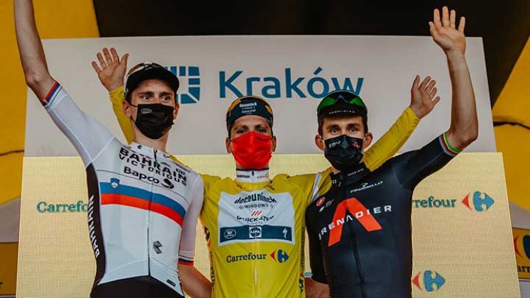 Joao Almeida, ciclista portugués, campeón del Tour de Polonia 2021