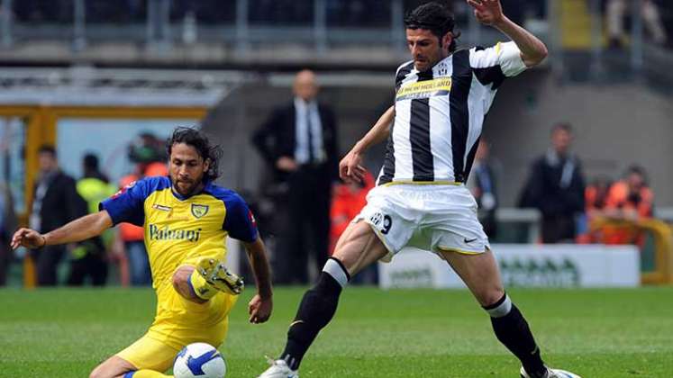 El Chievo Verona de Italia, equipo donde jugó el colombiano Mario Alberto Yepes