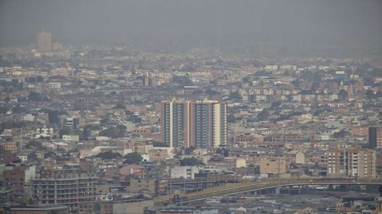 Bogotá es una de las principales ciudades del país afectadas por la contaminación ambiental. / Foto Colprensa 