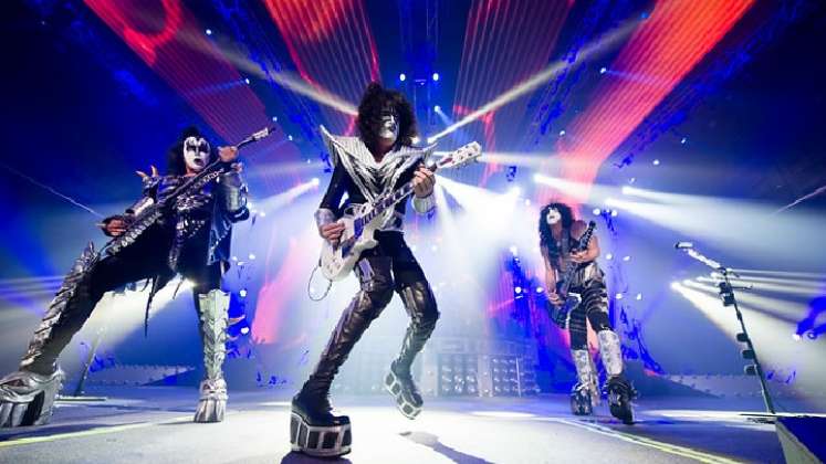 Kiss, la banda de rock, se presentará en Colombia