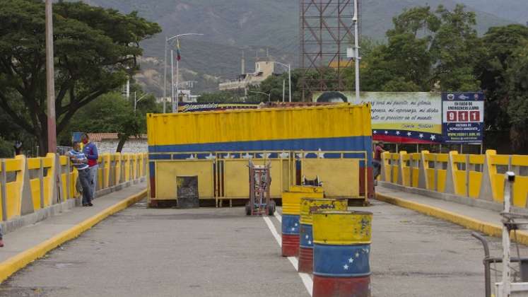 La frontera con Venezuela, por Norte de Santander, fue cerrada en marzo de 2020, por la pandemia. /Foto Archivo La Opinión