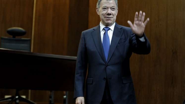 El expresidente Juan Manuel Santos era investigado por el CNE y la Comisión de Acusación. /Foto Colprensa
