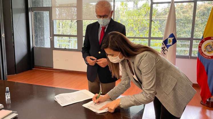 Firma de convenio entre el IGAC y la Alcaldía de Cúcuta
