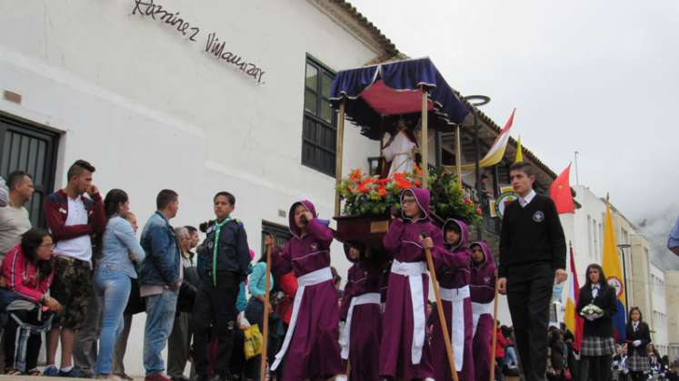 La Semana Santa Infantil hará parte del inventario de bienes patrimoniales e inmateriales de Pamplona. Foto Roberto Ospino/La Opinón.