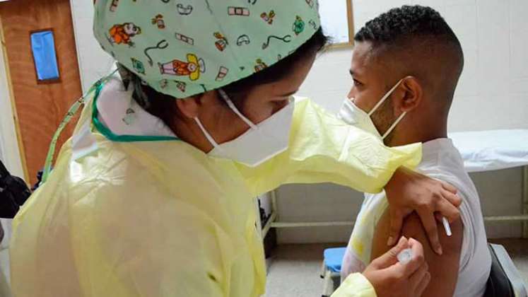 Vacunados en el Táchira.
