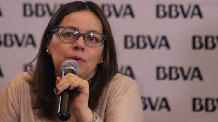 Juana Téllez, economista jefe de BBVA Researh para Colombia.