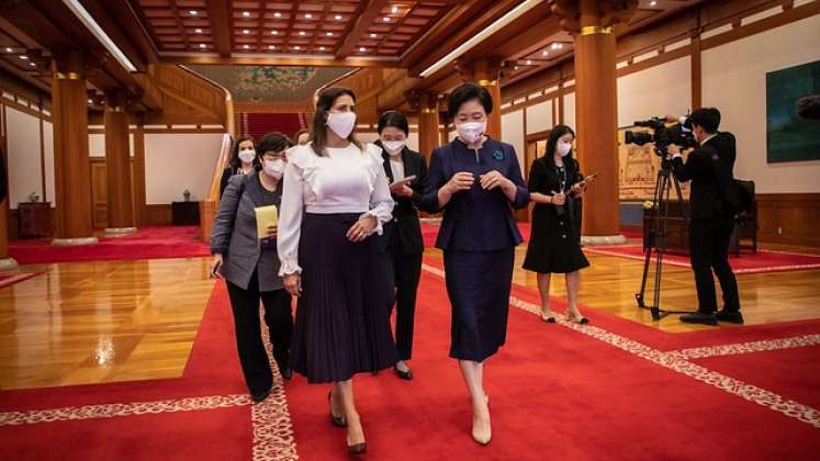 Primera Dama en Corea del Sur.