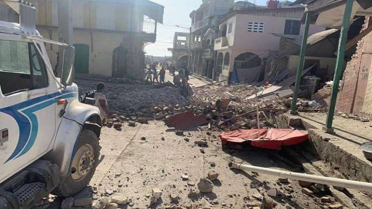 EE. UU. emitió una alerta de tsunami tras el sismo en Haití./Foto: Vanguardia