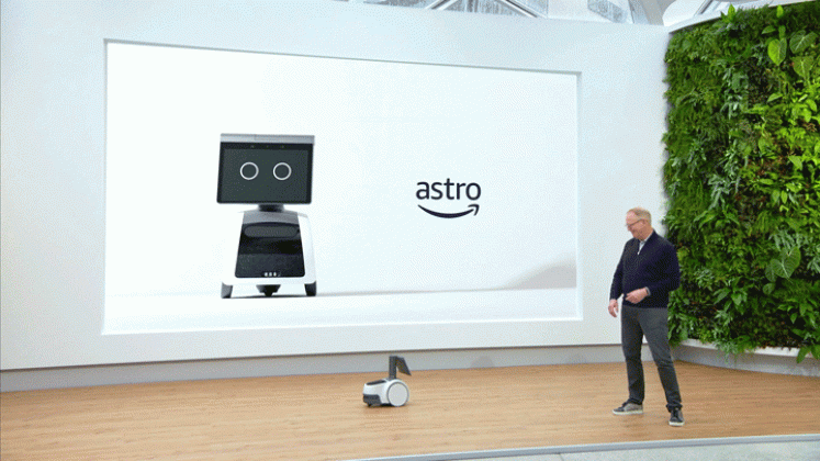 Amazon va a comercializar un robot que puede patrullar casas