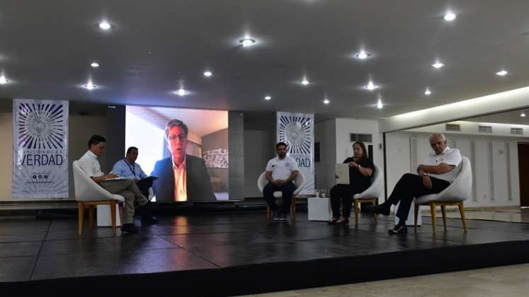 La Comisión de la Verdad  lideró ayer una nueva jornada de los Diálogos para la No Continuidad y la No Repetición del conflicto armado en Cúcuta./Foto Pablo Castillo-La Opinión