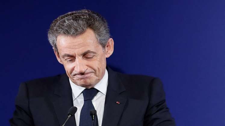 El ex presidente francés Nicolas Sarkozy fue sentenciado el 30 de septiembre de 2021 a un año de prisión por el financiamiento ilegal de su campaña presidencial perdida de 2012./AFP