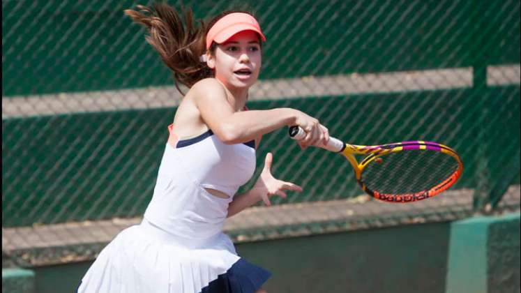 Ivanna Cristo, tenista cucuteña. Foto: Juan Pablo Cohen