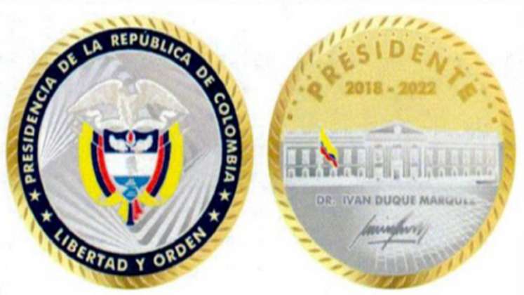 Monedas conmemorativas de Iván Duque.