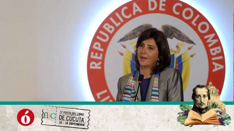 Maria Ángela Holguín politóloga y diplomática colombiana, ha sido Ministra de Relaciones Exteriores.