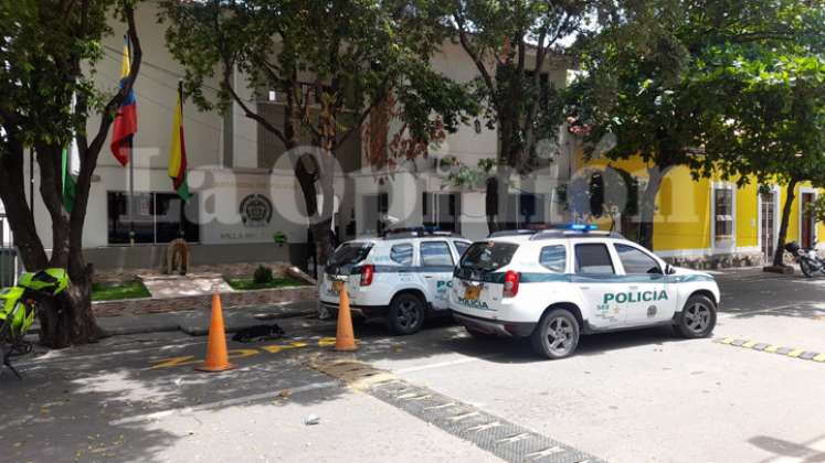 Los guardias venezolanos fueron llevados a la Estación de Policía de Villa del Rosario. / Foto: La Opinión