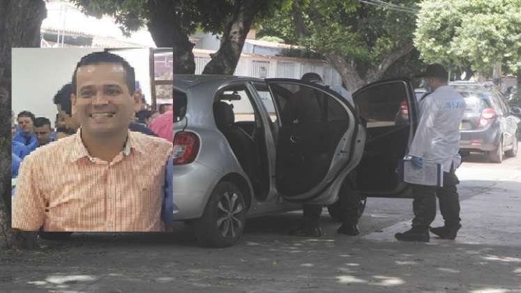 Daniel Fernández iba en su carro cuando le dispararon.