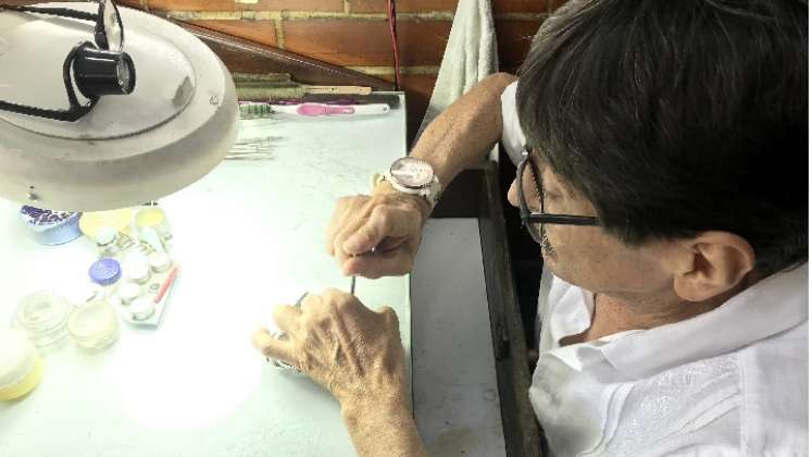 Luis Fernando Torres, el relojero que no pasa de moda