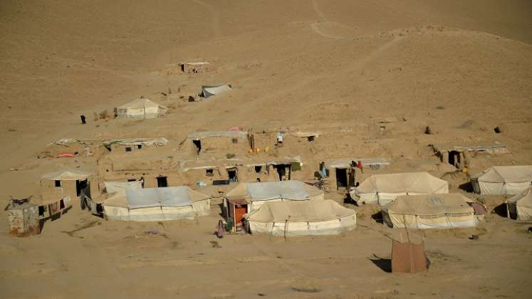 La sequía acecha los campos resecos alrededor del remoto distrito afgano de Bala Murghab./AFP
