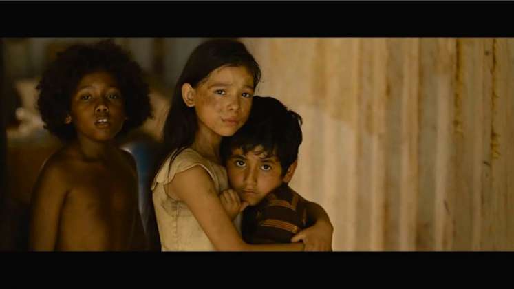 La menor interpreta a uno de los niños de la película ‘Sound of freedom’ (El sonido de la libertad).