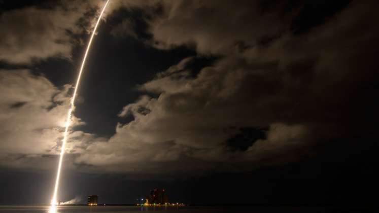 El cohete ‘Atlas V’, encargado de propulsar la nave, partió a las 9:34 am desde Cabo Cañaveral. / Foto: AFP