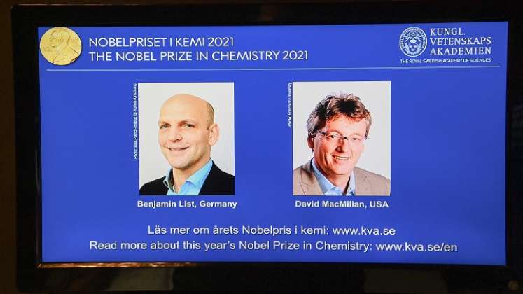 Ganadores del Nobel de Química