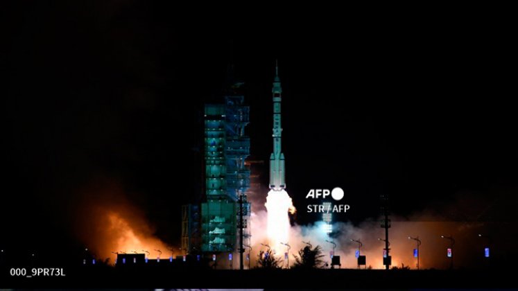 China lanzó Shenzhou-13, su misión espacial tripulada más larga