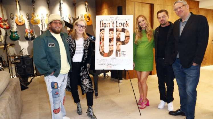 DiCaprio aborda la crisis climática en la sátira 'Don't Look Up'