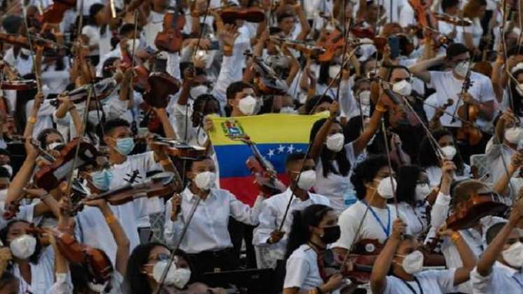 Venezuela tiene la orquesta más grande del mundo./Foto: internet