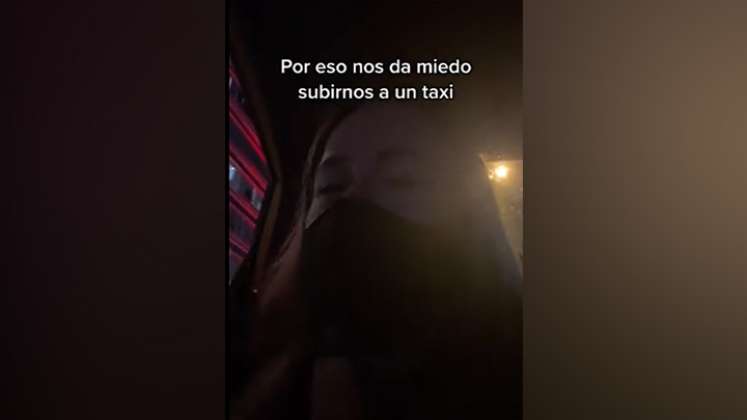 Acoso de un taxista en Bogotá.